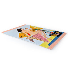 83 Oranges Fishy Shananigans Art Area Rug