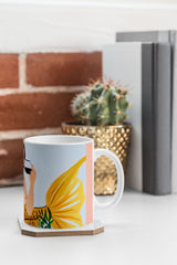 83 Oranges Fishy Shananigans Art Coffee Mug