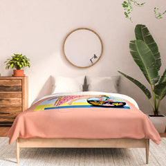 83 Oranges Fishy Shananigans Art Comforter