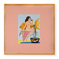 83 Oranges Fishy Shananigans Art Framed Wall Art