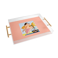 83 Oranges Fishy Shananigans Art Acrylic Tray