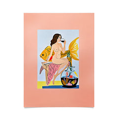 83 Oranges Fishy Shananigans Art Poster