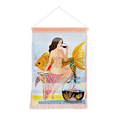 83 Oranges Fishy Shananigans Art Wall Hanging Portrait
