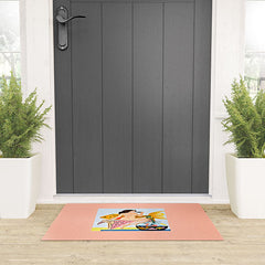 83 Oranges Fishy Shananigans Art Welcome Mat