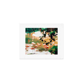83 Oranges Flamingo Sighting Jungle Nature Art Print