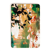 83 Oranges Flamingo Sighting Jungle Nature Cutting Board Rectangle