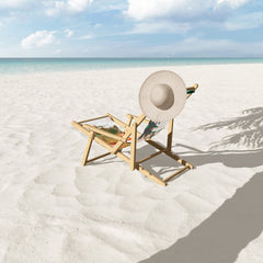 83 Oranges Flamingo Sighting Jungle Nature Sling Chair