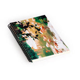 83 Oranges Flamingo Sighting Jungle Nature Spiral Notebook
