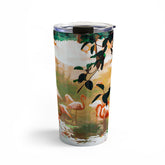 83 Oranges Flamingo Sighting Jungle Nature Travel Mug