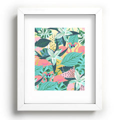 83 Oranges Flamingo Tropical Recessed Framing Rectangle