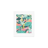 83 Oranges Flamingo Tropical Art Print