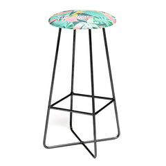 83 Oranges Flamingo Tropical Bar Stool