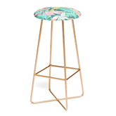 83 Oranges Flamingo Tropical Bar Stool