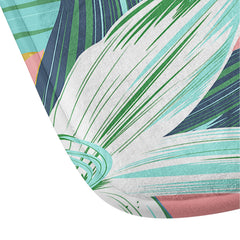 83 Oranges Flamingo Tropical Memory Foam Bath Mat