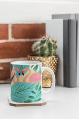 83 Oranges Flamingo Tropical Coffee Mug