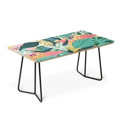 83 Oranges Flamingo Tropical Coffee Table