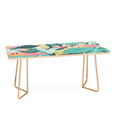 83 Oranges Flamingo Tropical Coffee Table