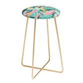 83 Oranges Flamingo Tropical Counter Stool