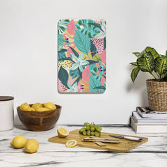83 Oranges Flamingo Tropical Cutting Board Rectangle