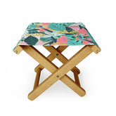 83 Oranges Flamingo Tropical Folding Stool