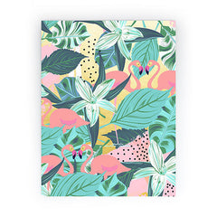 83 Oranges Flamingo Tropical Mini Art Print
