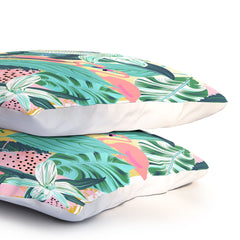 83 Oranges Flamingo Tropical Pillow Shams