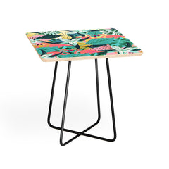 83 Oranges Flamingo Tropical Side Table