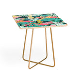 83 Oranges Flamingo Tropical Side Table