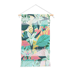83 Oranges Flamingo Tropical Wall Hanging Portrait