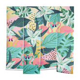 83 Oranges Flamingo Tropical Wall Mural