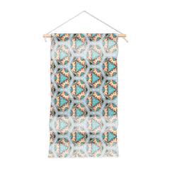 83 Oranges Flamingos on the Beach Wildlife Wall Hanging Portrait