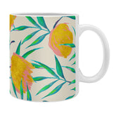 83 Oranges Floral Blush Gold Coffee Mug