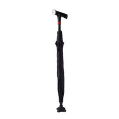AgeGracefully CarbonBond Smart 2-in-1 Umbrella Walking Cane