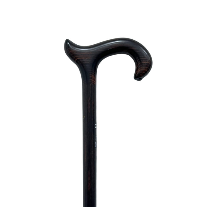 Beechwood Derby Walking Cane with Stick Holder