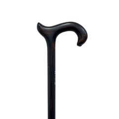 Beechwood Derby Walking Cane with Stick Holder