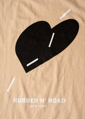 Black Heart T-Shirt - RUBBER N' ROAD NEW YORK