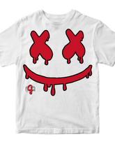 BRED Red Crazy Face Jawn - Original Jawns - White T-Shirt - T-Shirt - Jawns on Fire Sneakers & Shoes