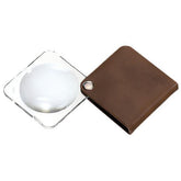 Eschenbach Classic Reading Magnifier (Square) Bronzite Brown