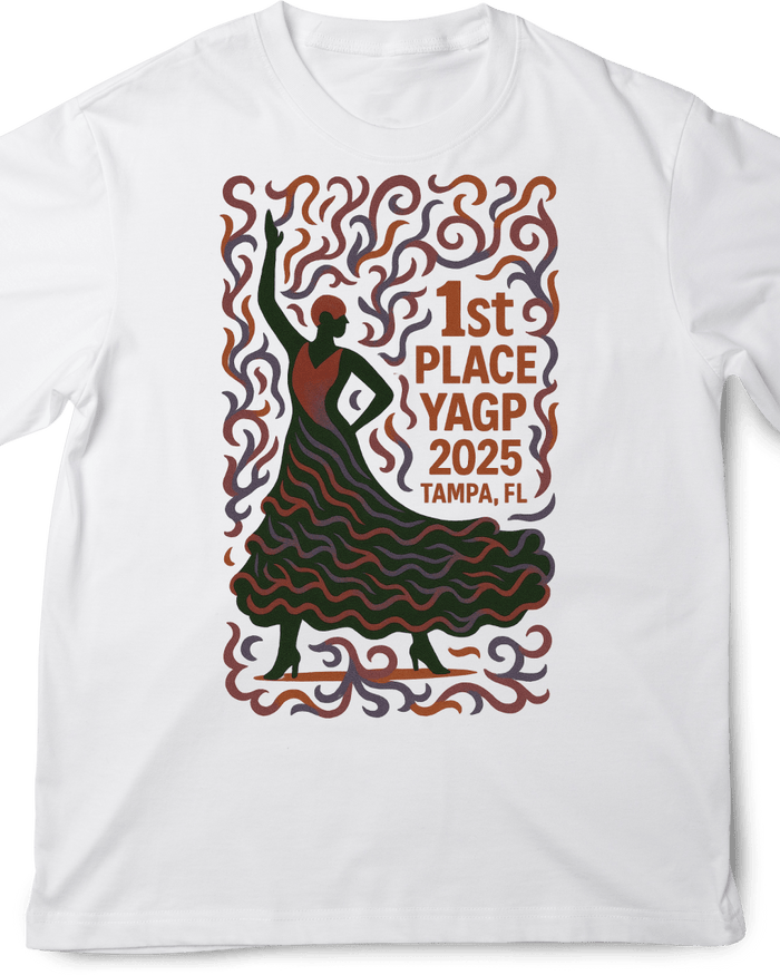 Flamenco Fire: YAGP 2025 Champs - T-Shirt - Jawns on Fire Sneakers & Shoes