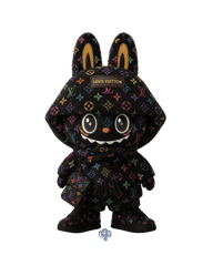 La Bu Bu LV Black Multi Color FULL Monogram - Original Jawns - Black T-Shirt - T-Shirt - Jawns on Fire Sneakers & Shoes