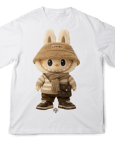 La Bu Bu LV Brown Jawn - Original Jawns - White T-Shirt - T-Shirt - Jawns on Fire Sneakers & Shoes