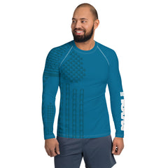 Maka Ihe Rash Guard (Cerulean)