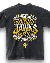 Original Jawns Custom "Wu Tang Is Forever" Carbon Black T-Shirt - Short Sleeve - Jawns on Fire Sneakers & Shoes