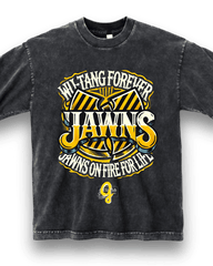 Original Jawns Custom "Wu Tang Is Forever" Carbon Black T-Shirt - Short Sleeve - Jawns on Fire Sneakers & Shoes