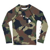 Pae ʻĀina Camo Rash Guard (Nahele)