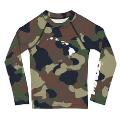 Pae ʻĀina Camo Rash Guard (Nahele)