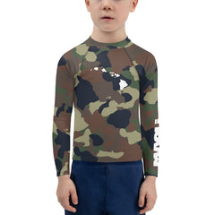 Pae ʻĀina Camo Rash Guard (Nahele)