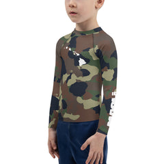 Pae ʻĀina Camo Rash Guard (Nahele)