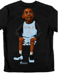 Penny Doll Foam Posite Physic Blue - Original Jawns - Black T-Shirt - T-Shirt - Jawns on Fire Sneakers & Shoes