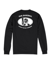 PHR Baseball Club Vintage Gear - Long Sleeve T-Shirt - Long Sleeve - Jawns on Fire Sneakers & Shoes